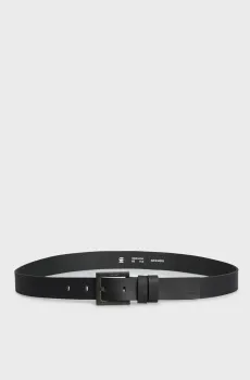 Мужской черный кожаный ремень Черный 105 G-Star RAW D23106,3127