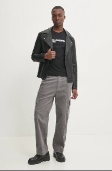 Хлопковая футболка Karl Lagerfeld Jeans