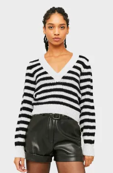 Женский пуловер в полоску Разноцветный M Tally Weijl SPUACNADA