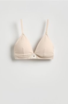 Reserved - М’який бюстгальтер - бежевий - 725HQ-08X