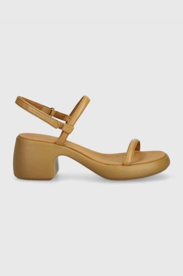 Кожаные сандалии Camper Thelma Sandal цвет коричневый K201596-002 Кожаные сандалии Camper Thelma Sandal цвет коричневый K201596-002