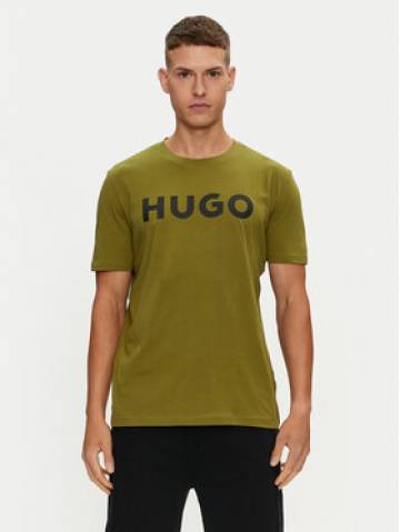 Hugo Футболка Dulivio 50467556 Зелений Regular Fit Hugo Футболка Dulivio 50467556 Зелений Regular Fit