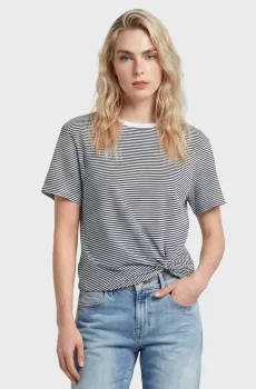 Женская футболка в полоску relaxed Разноцветный S G-Star RAW D29393,C339