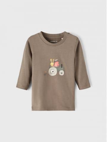 NAME IT Блузка 13206871 Коричневий Regular Fit NAME IT Блузка 13206871 Коричневий Regular Fit