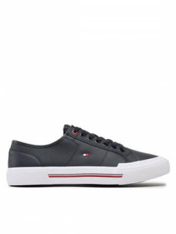 Tommy Hilfiger Кросівки Core Corporate Vulc Leather FM0FM04561 Cиній