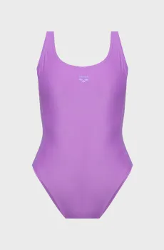 Женский фиолетовый купальник TEAM STRIPE SWIMSUIT U BACK Фиолетовый L Arena 007058-990