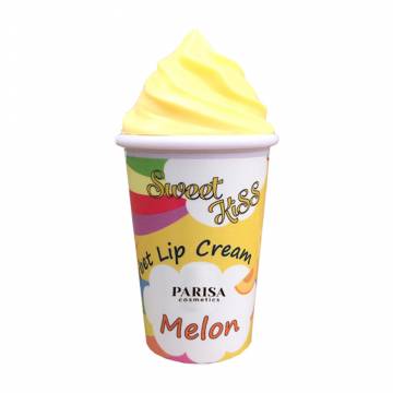 Бальзам-крем для губ Parisa Cosmetics Lip Cream Melon LB-07 Мороженое, Дыня, 7 г Бальзам-крем для губ Parisa Cosmetics Lip Cream Melon LB-07 Мороженое, Дыня, 7 г