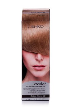 Стойкая крем-краска для волос C:ЕНКО C:COLOR Professional Coloration 98 Бежевый блондин, 110 мл
