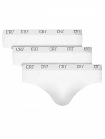 Cristiano Ronaldo CR7 Набір з 3 пар сліпів Main Basic Brief 3Pack 8100-66-100 Білий Cristiano Ronaldo CR7 Набір з 3 пар сліпів Main Basic Brief 3Pack 8100-66-100 Білий
