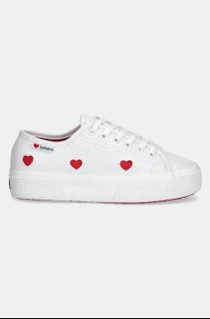Кеды Superga PLATFORM HEARTS VEGAN MAT