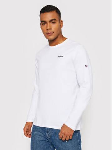 Pepe Jeans Longsleeve Original Basic 2 Long N PM508211 Білий Slim Fit Pepe Jeans Longsleeve Original Basic 2 Long N PM508211 Білий Slim Fit
