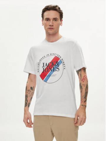 Jack&Jones Футболка Loof 12248624 Білий Standard Fit Jack&Jones Футболка Loof 12248624 Білий Standard Fit