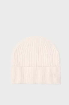Мужская розовая шерстяная шапка CK METAL WOOL BEANIE Розовый ONESIZE Calvin Klein LV04D8032G