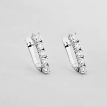 Серебряные серьги Minimal 1938 Серебряные серьги Minimal 1938