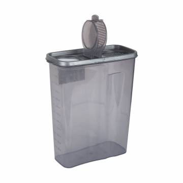 Контейнер для сыпучих продуктов Violet House 0550 Transparent Black, 3.25 л (0550 Transparent Black) Контейнер для сыпучих продуктов Violet House 0550 Transparent Black, 3.25 л (0550 Transparent Black)