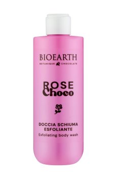 Отшелушивающий гель для душа Bioearth Botanique Chocolate Rose Choco Exfoliating Body Wash, 250 мл