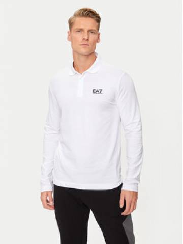 EA7 Emporio Armani Поло 8NPF15 PJVQZ 1100 Білий Regular Fit EA7 Emporio Armani Поло 8NPF15 PJVQZ 1100 Білий Regular Fit
