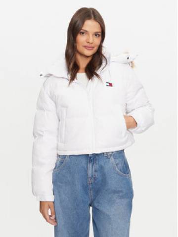 Tommy Jeans Пуховик Alaska DW0DW19687 Білий Regular Fit Tommy Jeans Пуховик Alaska DW0DW19687 Білий Regular Fit