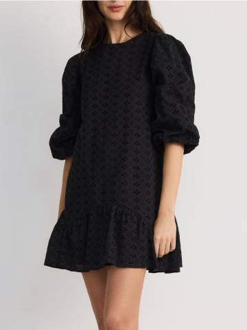Reserved - LADIES` DRESS - чорний - 5119V-99X Reserved - LADIES` DRESS - чорний - 5119V-99X