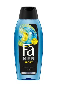Мужской гель для душа Fa Men Sport с ароматом лимона, 400 мл