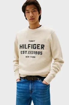 Мужской бежевый джемпер ATHLEISURE Бежевый L Tommy Hilfiger MW0MW39533