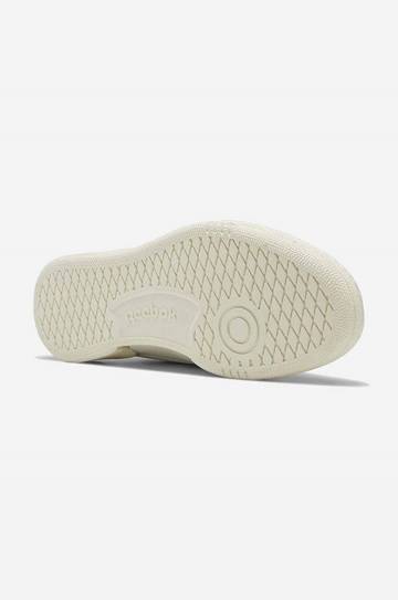 Кожаные кроссовки Reebok Classic Club C85 Vintage цвет бежевый GX3681-cream Кожаные кроссовки Reebok Classic Club C85 Vintage цвет бежевый GX3681-cream