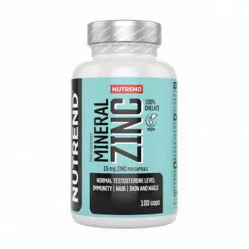 Цинк Nutrend Mineral Zinc 100 % Chelate Цинк хелатный, 100 капсул Цинк Nutrend Mineral Zinc 100 % Chelate Цинк хелатный, 100 капсул