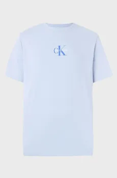 Мужская голубая футболка GRAPHIC Голубой XXL Calvin Klein Jeans LV04RB866G