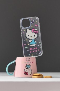 Чохол для iPhone 13/14 Hello Kitty - clear