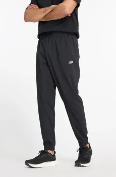 Мужские черные спортивные брюки Sport Essentials Woven Jogger Черный XL New Balance MP41011BK