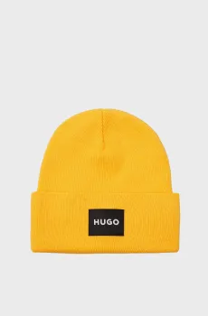 Мужская оранжевая шапка Оранжевый ONESIZE HUGO 50496012;720