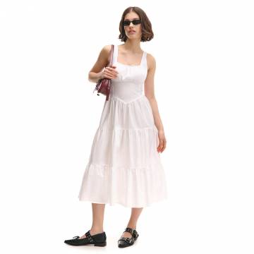 Cropp - Сукня максі - білий