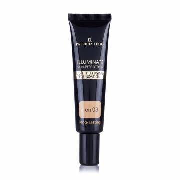 Суперстойкий тональный крем для лица Patricia Ledo Light Deffusing Foundation тон 03, 30 мл Суперстойкий тональный крем для лица Patricia Ledo Light Deffusing Foundation тон 03, 30 мл