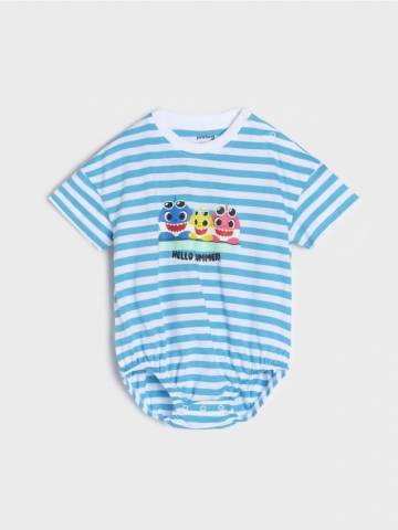 Боді Baby Shark - білий Боді Baby Shark - білий