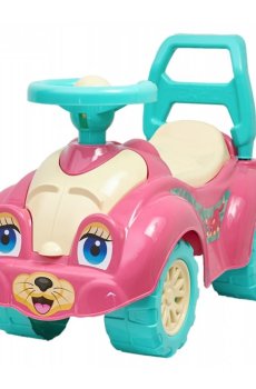 Игрушка TechnoK машинка-толокар для прогулок, котик (0823)