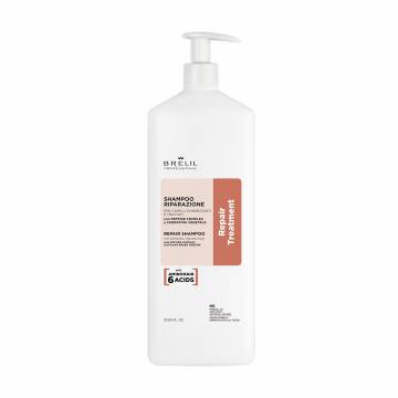 Восстанавливающий шампунь для волос Brelil Repair Treatment Repair Shampoo, 1 л Восстанавливающий шампунь для волос Brelil Repair Treatment Repair Shampoo, 1 л