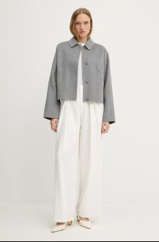 Шерстяное пальто BOSS Cafeta_DF