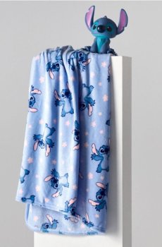 Ковдра Stitch - блакитний