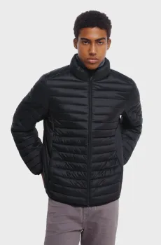 Мужская черная куртка Черный M SPRINGFIELD 952079