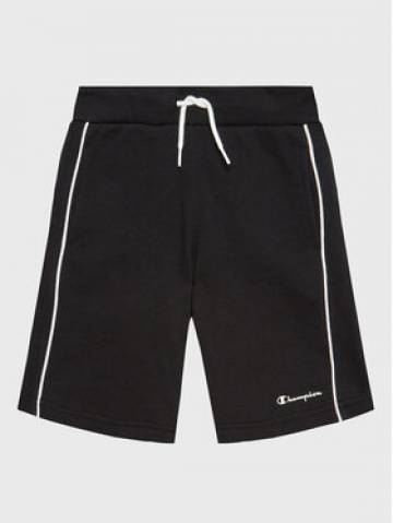 Champion Спортивні шорти Script Logo 306147 Чорний Regular Fit Champion Спортивні шорти Script Logo 306147 Чорний Regular Fit