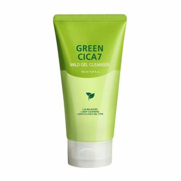 Гель для умывания The YEON Green Cica 7 Mild Gel Cleanser, 150 мл Гель для умывания The YEON Green Cica 7 Mild Gel Cleanser, 150 мл