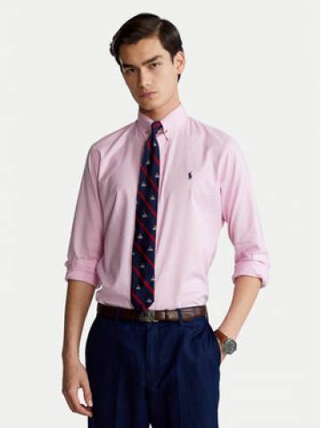 Polo Ralph Lauren Сорочка 710829480003 Рожевий Custom Fit Polo Ralph Lauren Сорочка 710829480003 Рожевий Custom Fit