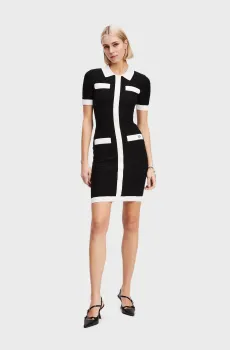 Женское черное платье Черный S Karl Lagerfeld A3W13036