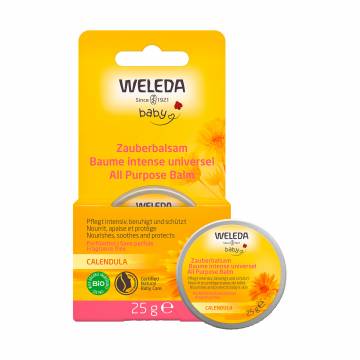 Детский универсальный бальзам для тела Weleda Baby Calendula Balm с календулой, 25 г Детский универсальный бальзам для тела Weleda Baby Calendula Balm с календулой, 25 г