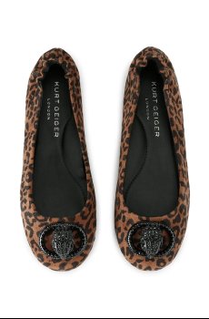 Замшевые балетки Kurt Geiger London Chelsea Ballerina