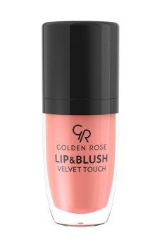 Блеск для губ и румяна 2 в 1 Golden Rose Lip & Blush Velvet Touch, 02, 4.5 мл