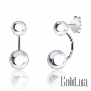 Серьги-гвоздики Silvex925