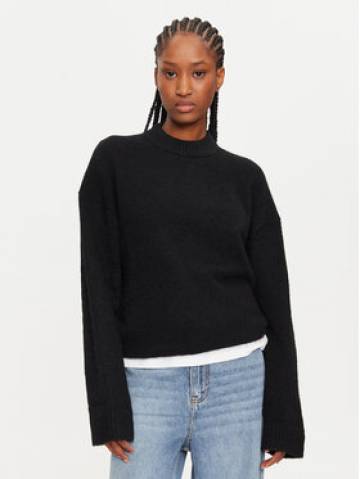 Calvin Klein Светр Textured Loose Sweater J20J224636 Чорний Regular Fit Calvin Klein Светр Textured Loose Sweater J20J224636 Чорний Regular Fit