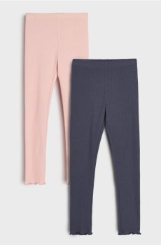 Легінси з рибкою 2 штуки - різнобарвний