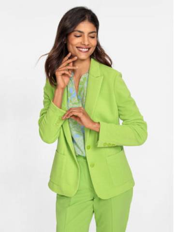 Olsen Піджак 15001367 Зелений Regular Fit Olsen Піджак 15001367 Зелений Regular Fit